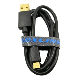 VOXLINK USB / microUSB kábel 1 m fekete