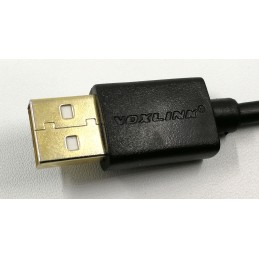 VOXLINK USB / microUSB kábel 1 m fekete