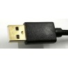 VOXLINK USB / microUSB kábel 1 m fekete