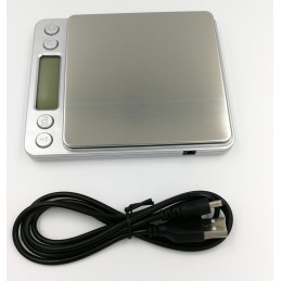 KL-I2000 USB digitális mérleg 3 kg-ig 0,1 g pontossággal