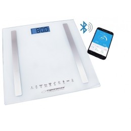 EBS016W Esperanza 8 az 1-ben digitális személymérleg bluetooth b. Fit fehér