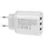 Maclean Energy QC 3.0 töltő MCE479 B - fehér Qualcomm Quick Charge 3.6-6V / 3A, 6-9V / 2A, 9-12V / 1.5A, 6-9V / 2A, 9-12V / 1.5A