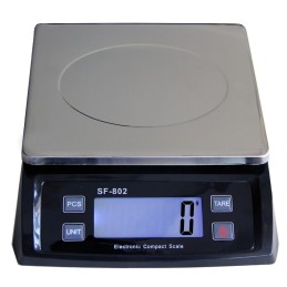 Digitális csomagmérleg SF-802 30kg / 1g-ig fekete színben