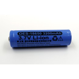 18650 3,7 V 3200 mAh lítium-ion akkumulátor