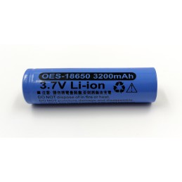 18650 3,7 V 3200 mAh lítium-ion akkumulátor