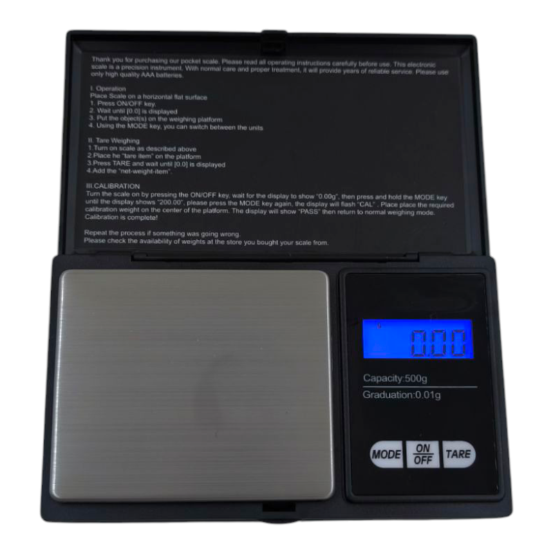 CX-258 zsebméretű digitális mikro mérleg 500g / 0,01g-ig - ✔️ ár, vélemények | Mikromerleg.hu
