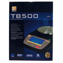 JScale TB500 500 g-ig / 0,01 g-ig